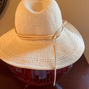 Wyeth Rancher Hat Straw Ivory O/S